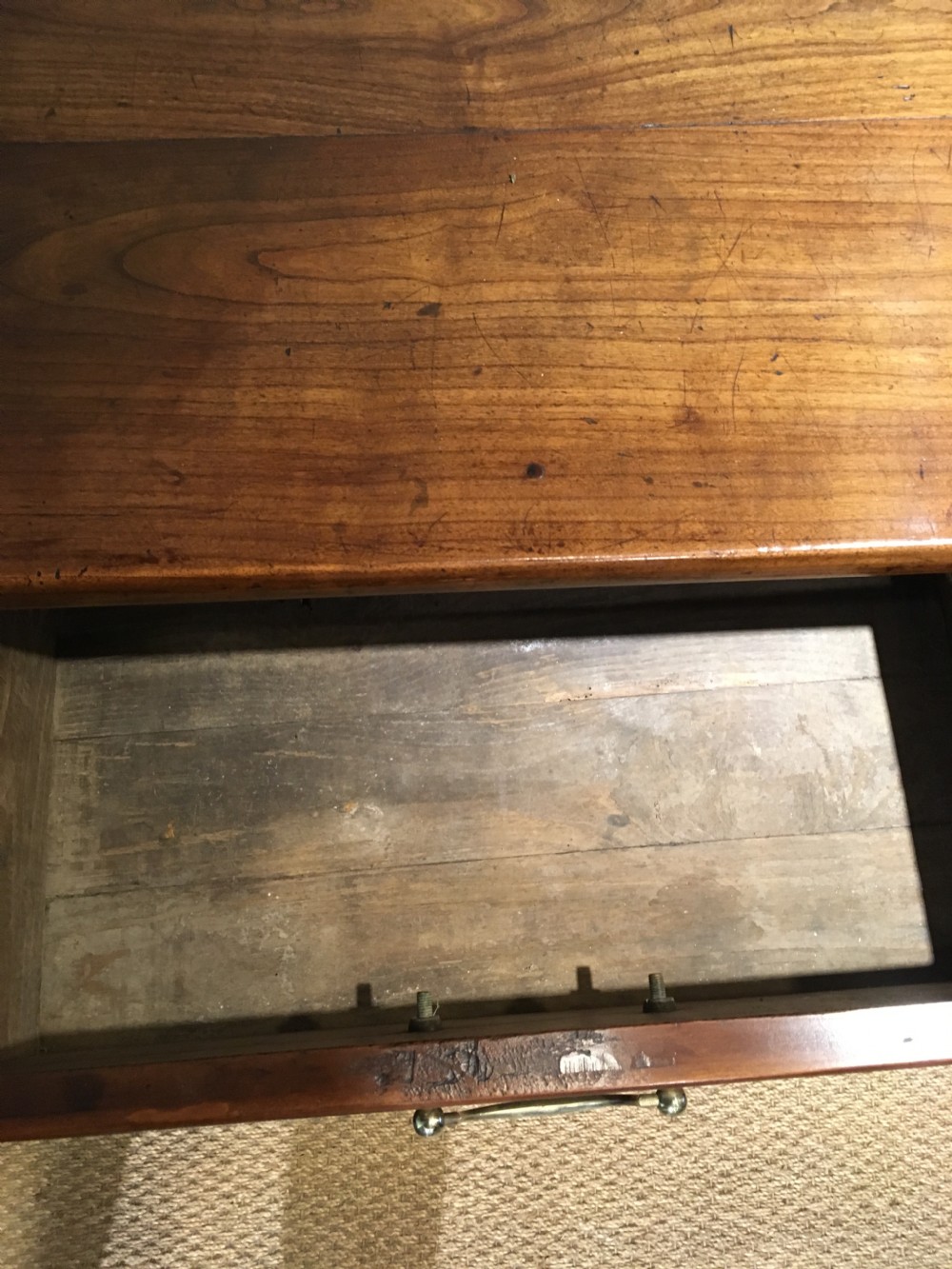 Farmhouse cherrywood server / dresser base  View IX
