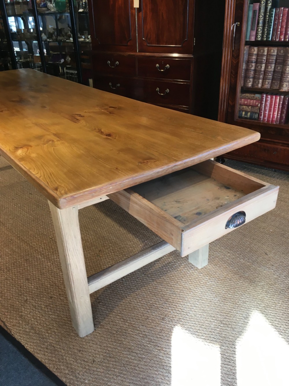 Large farmhouse table  View VIII