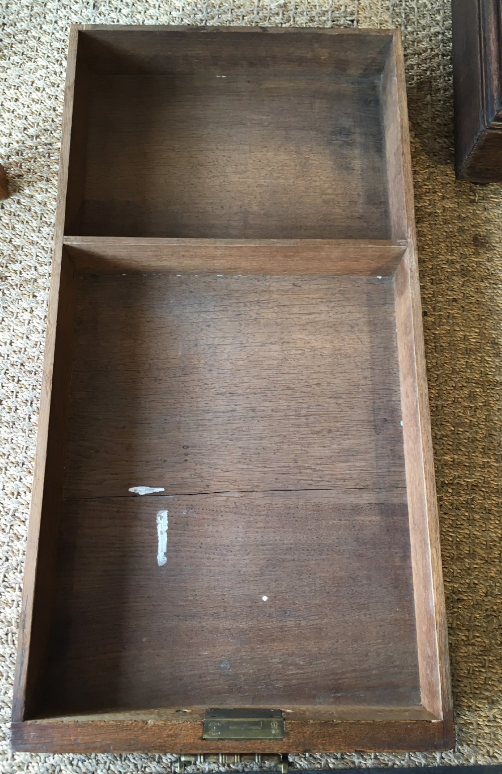 5ft oak pedestal desk  View V
