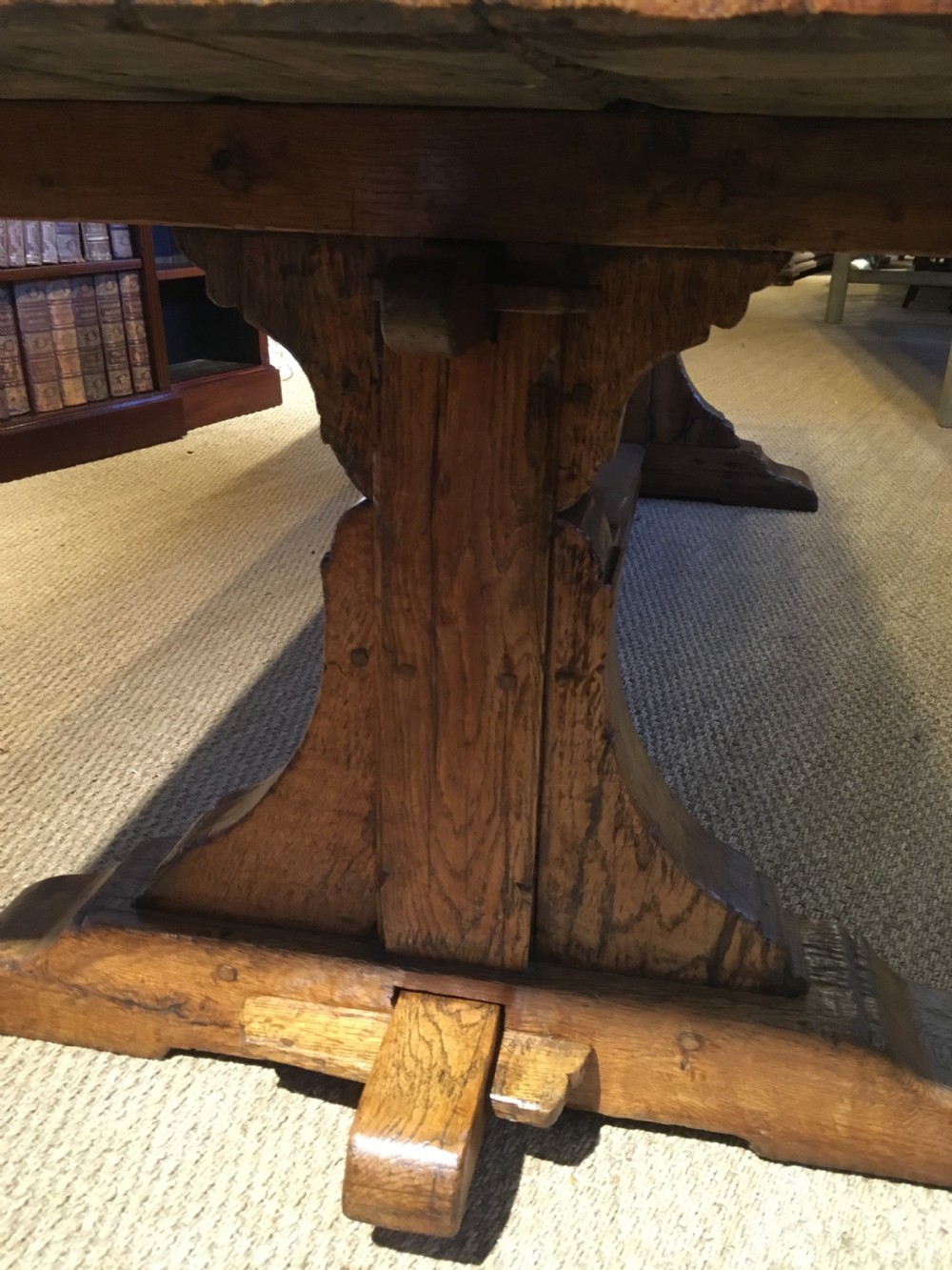 Oak refectory table / kitchen table/ dining table  View III