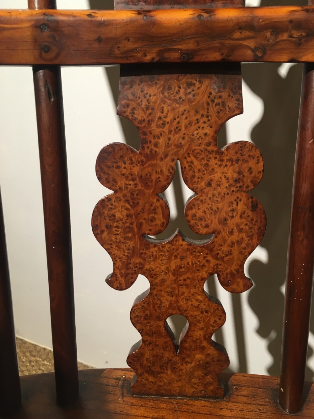 Yew & elm Windsor chair View III