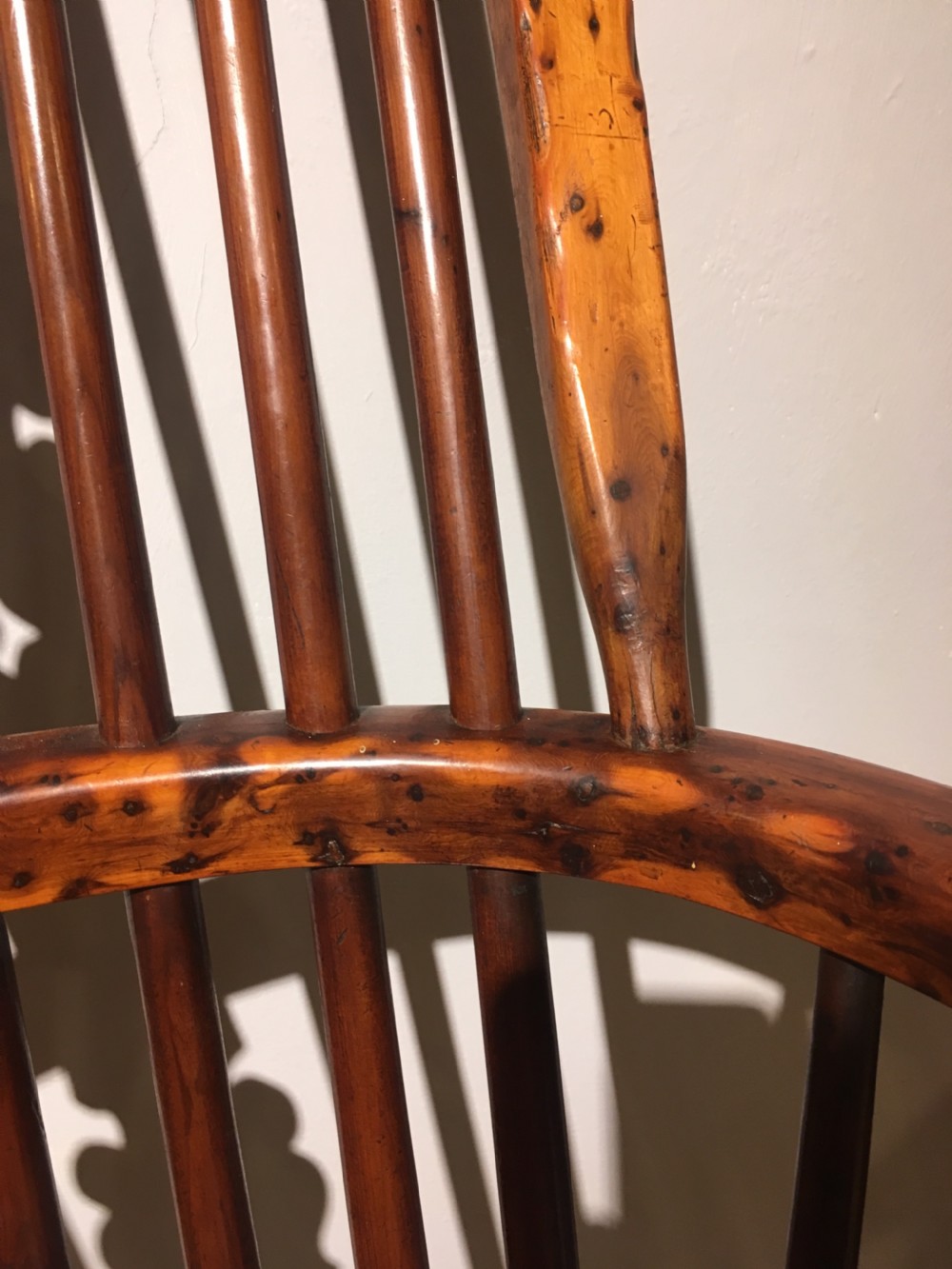 Yew & elm Windsor chair View IV