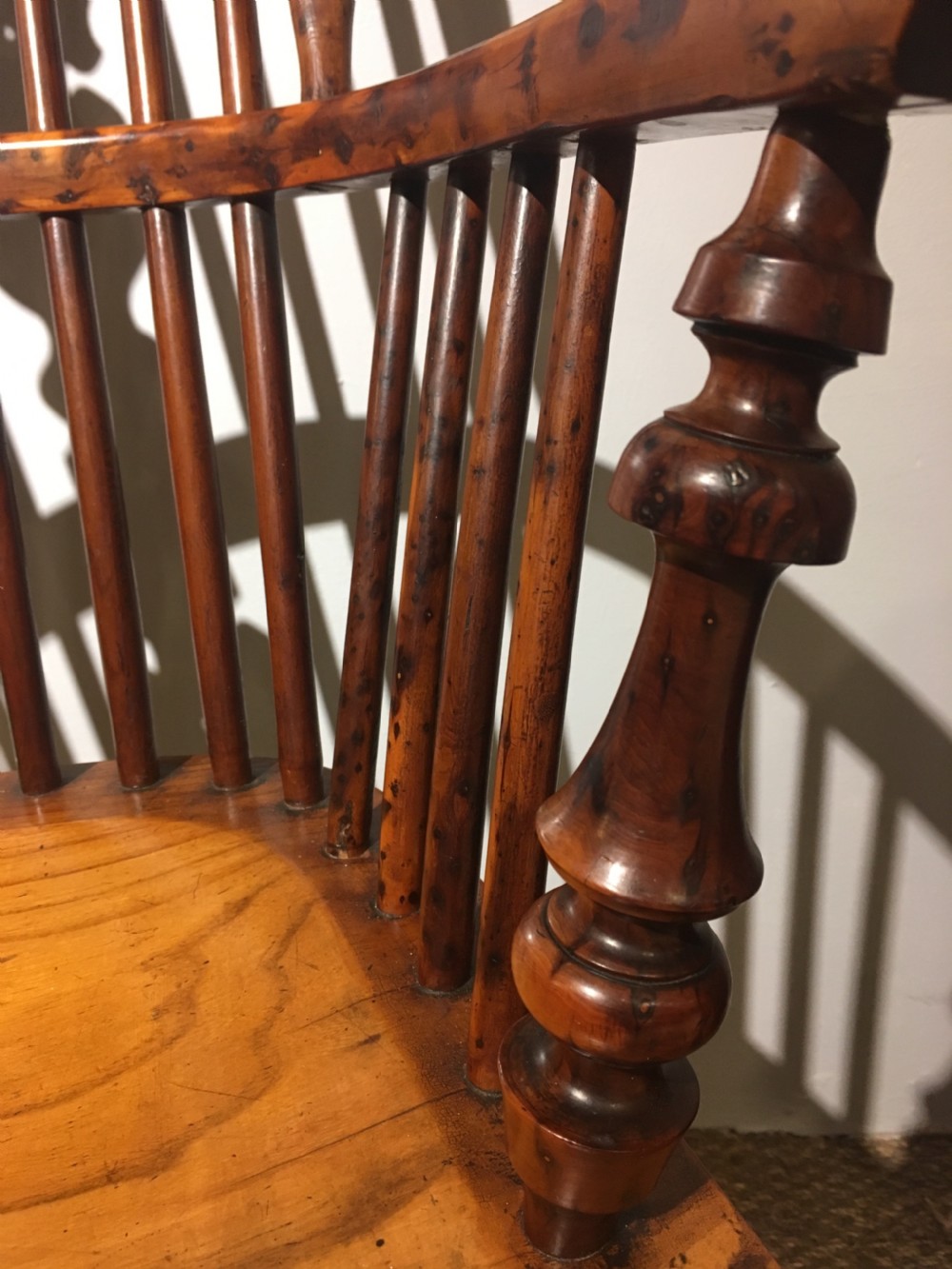 Yew & elm Windsor chair View VI