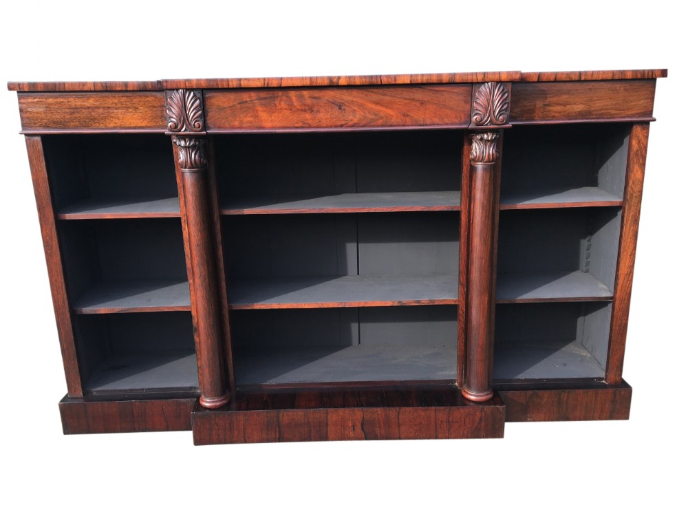 Rosewood  Bookcase. English C 1840