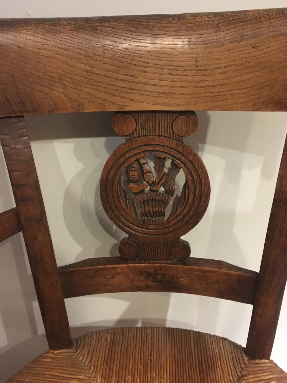 Pair of country carver chairs  View II
