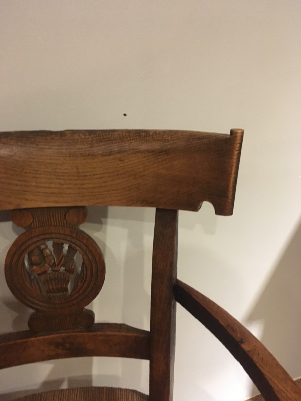 Pair of country carver chairs  View III