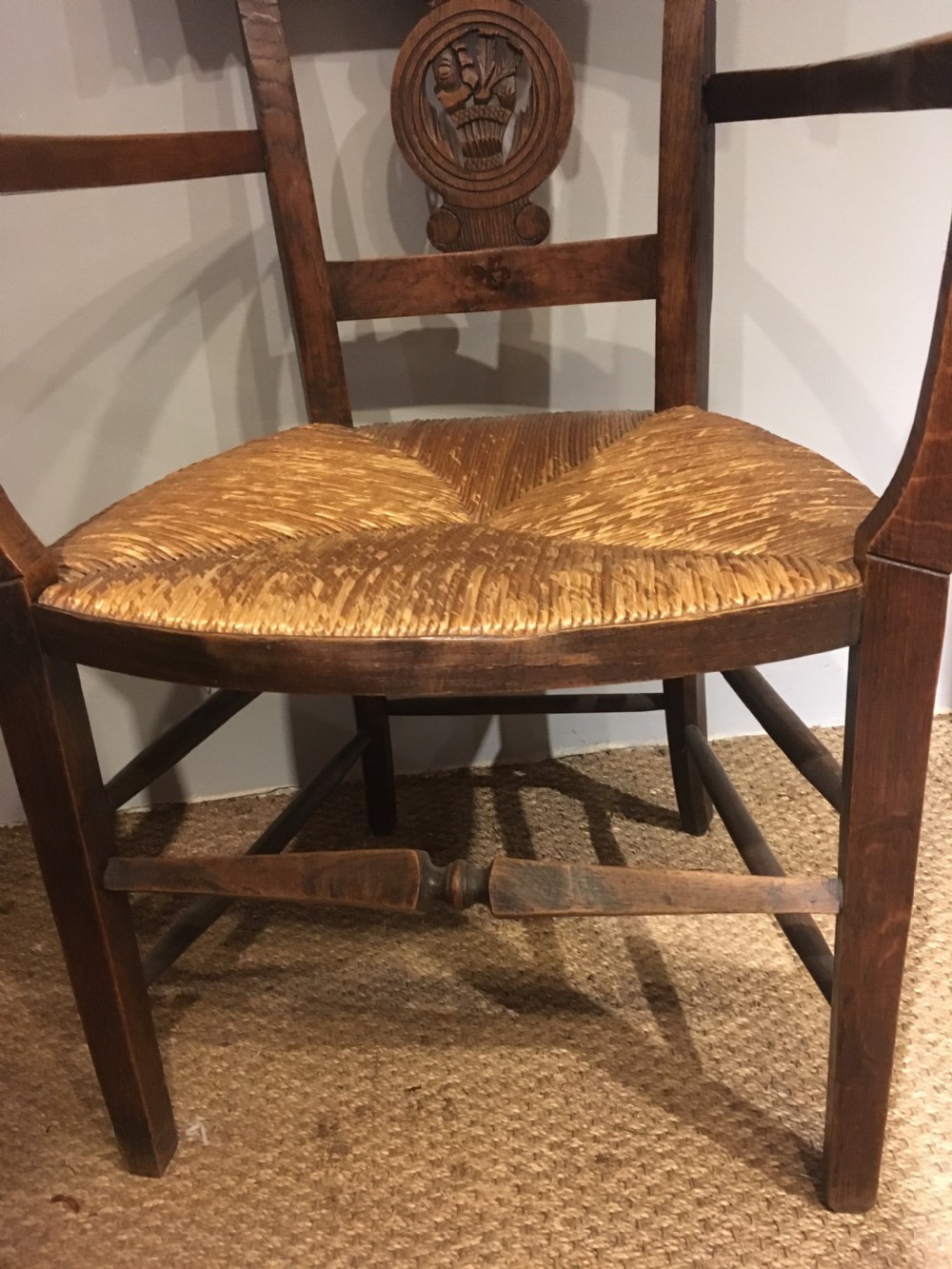 Pair of country carver chairs  View V