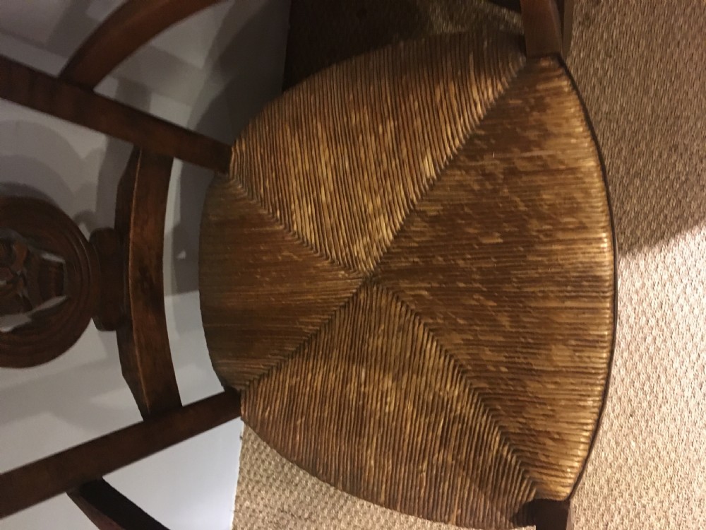 Pair of country carver chairs  View VIII