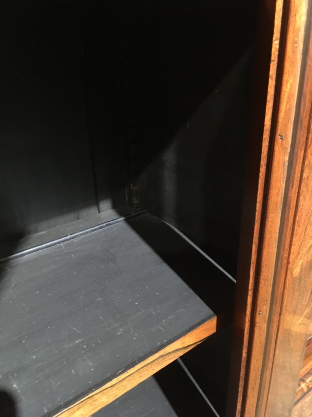 George IV rosewood 3 door bookcase  View XI