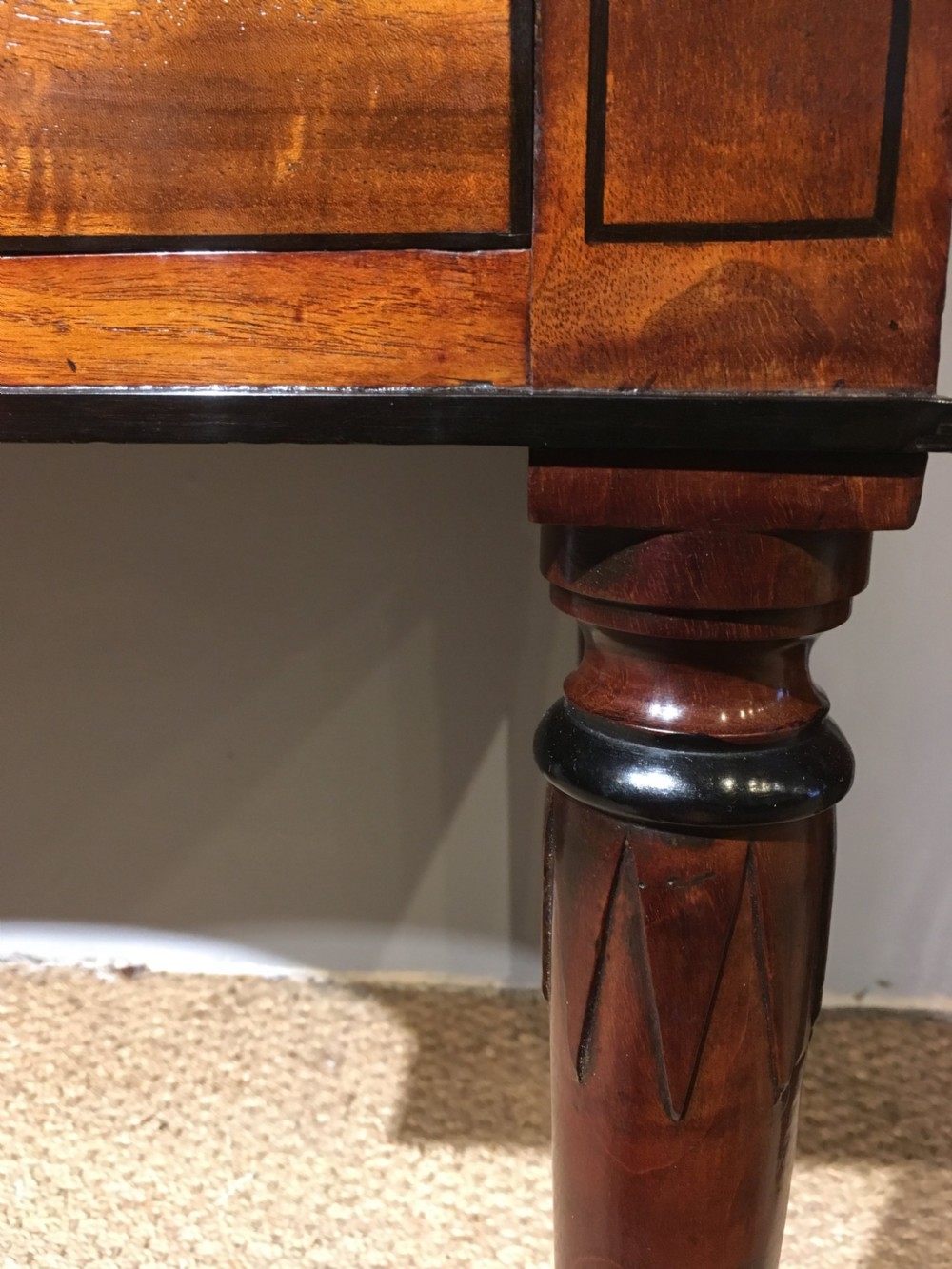 Small Georgian Mahogany sideboard  / side table  View II