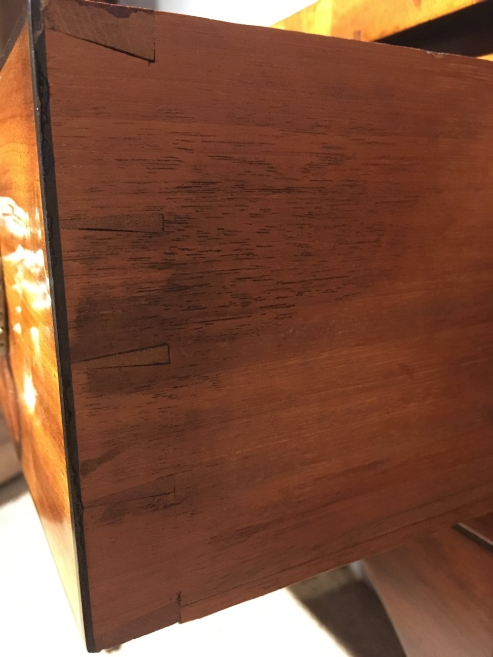 Small Georgian Mahogany sideboard  / side table  View IV
