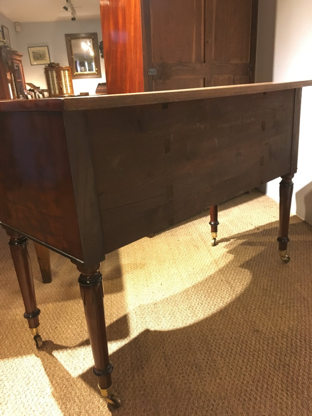 Small Georgian Mahogany sideboard  / side table  View IX