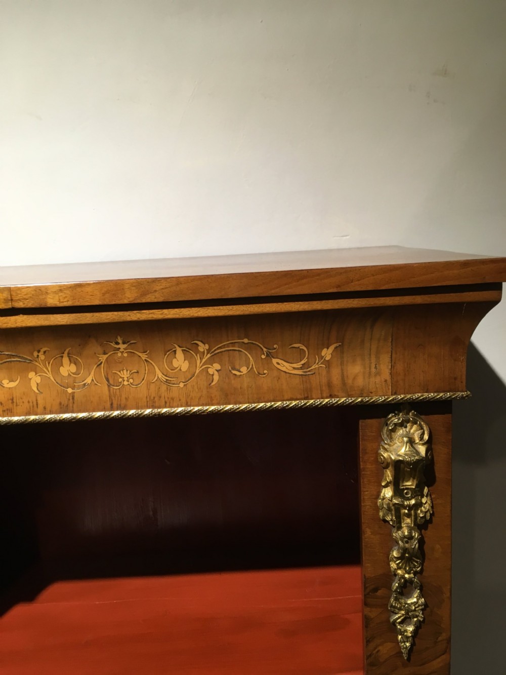 Victorian breakfront bookcase  View II
