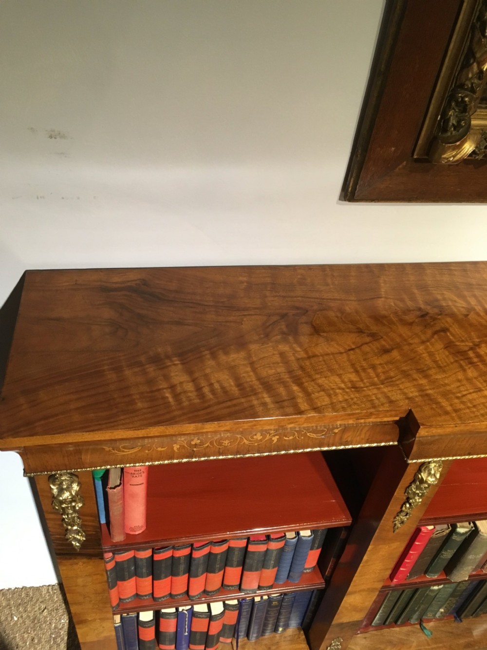 Victorian breakfront bookcase  View VIII