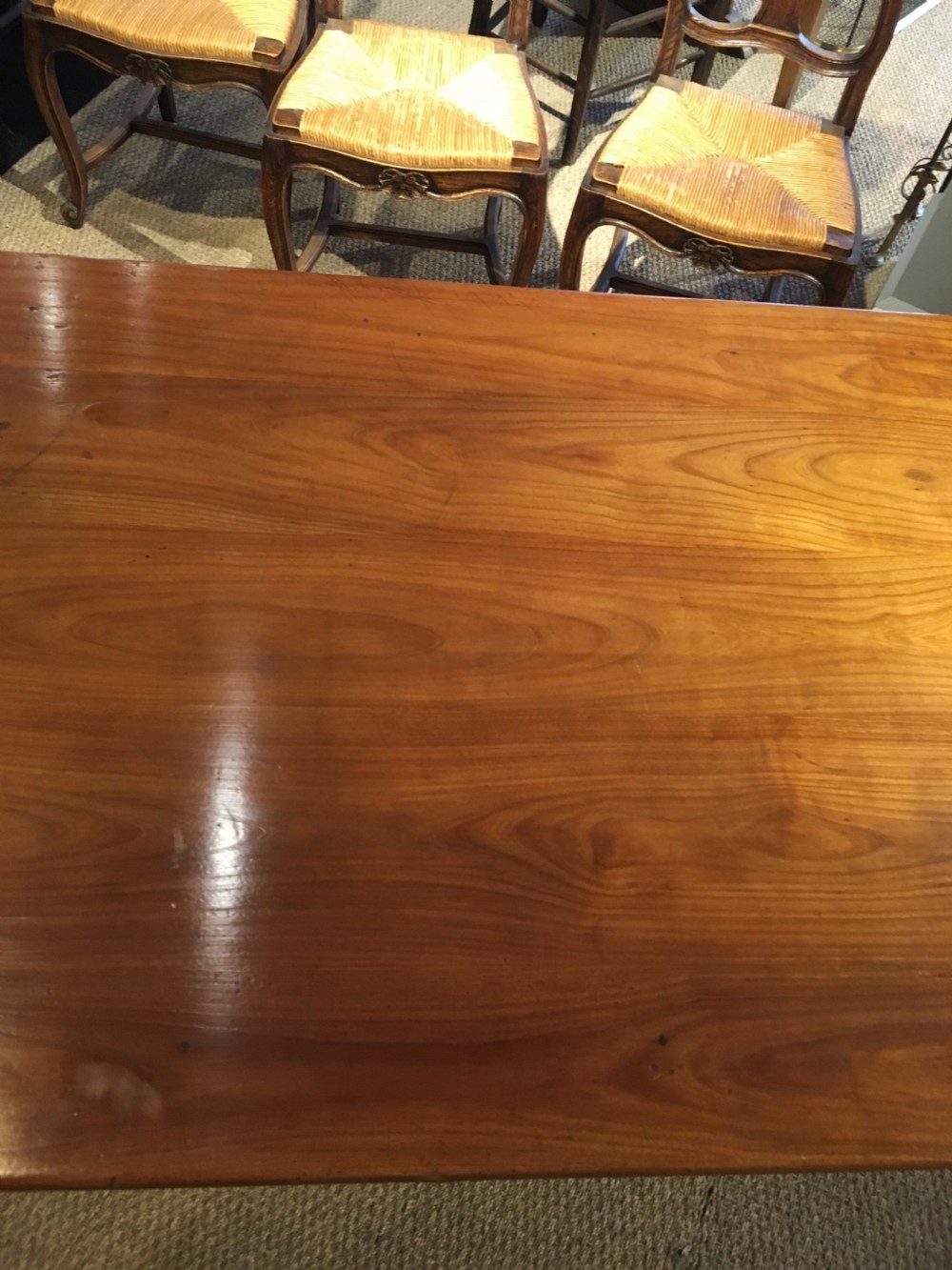 Farmhouse table in cherry 6ft long   View III