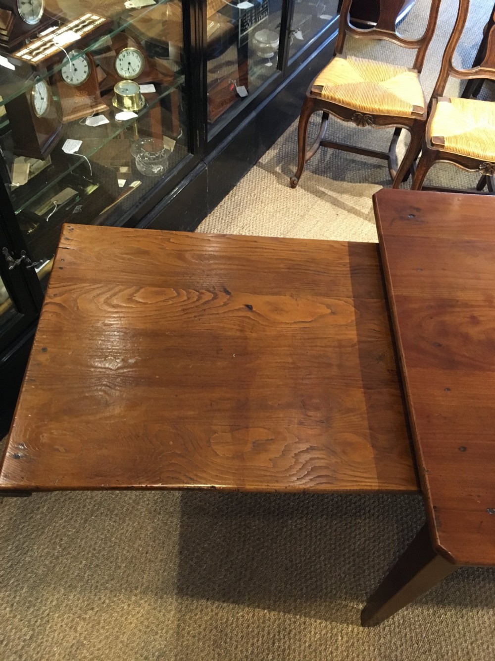Farmhouse table in cherry 6ft long   View VIII