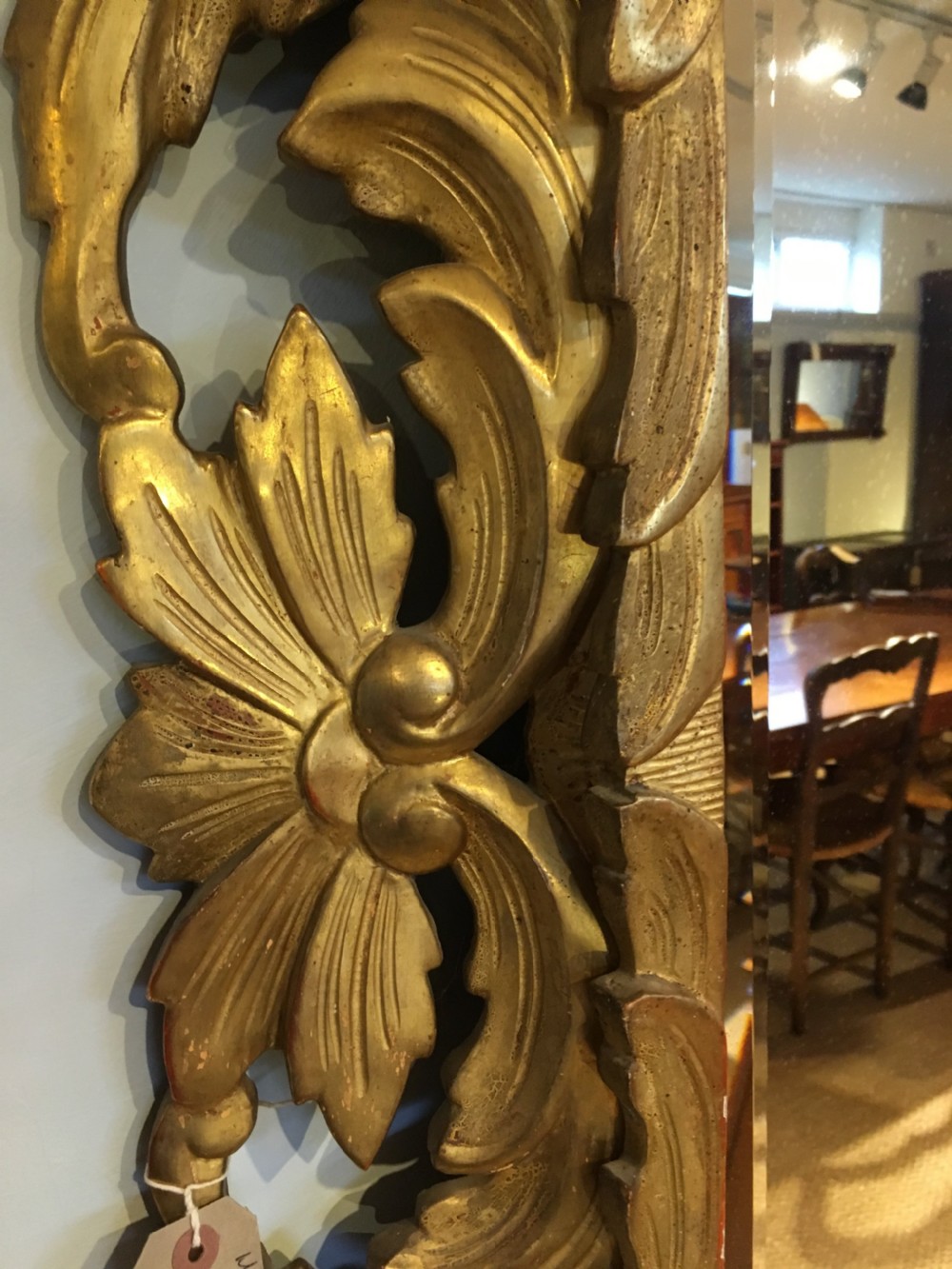 Antique gilt mirror  View III