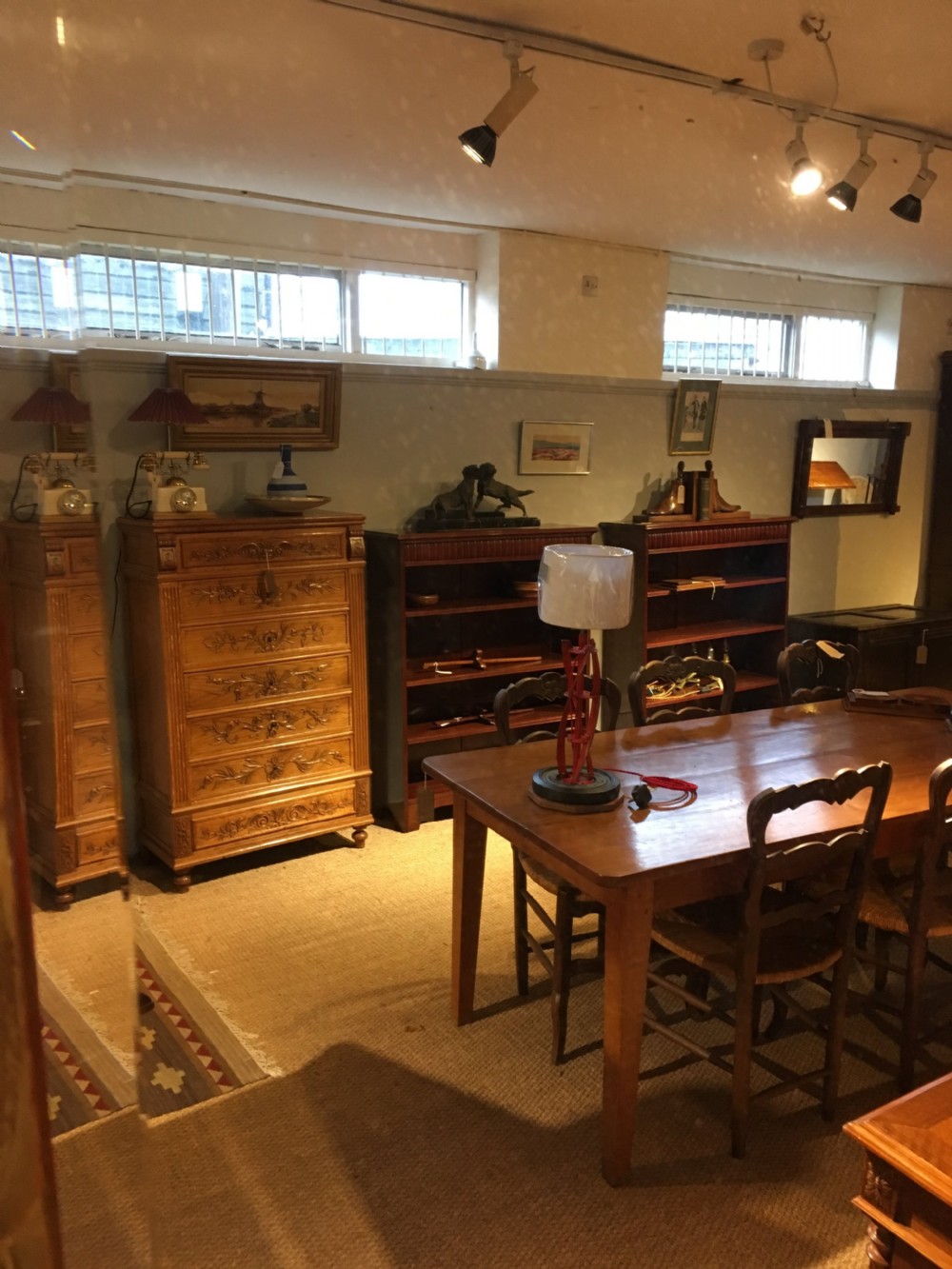 Antique gilt mirror  View IV