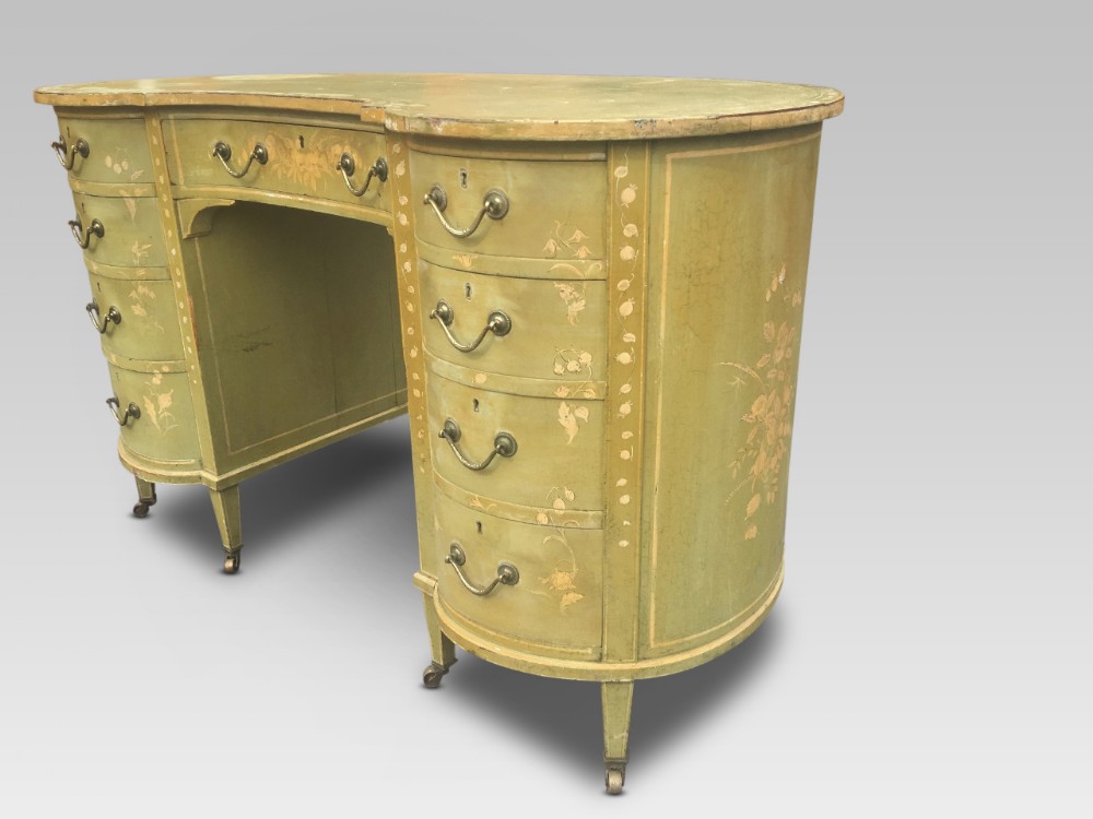 Pedestal Desk.  English c 1920