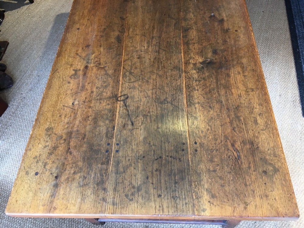 Oak farmhouse table  View VI