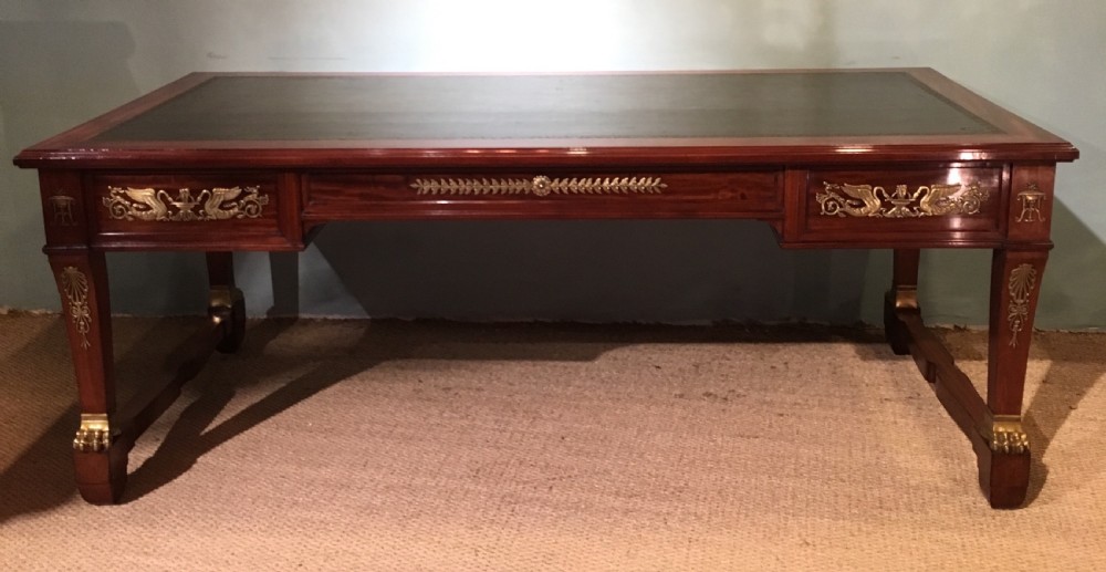 Empire style writing desk  View IX