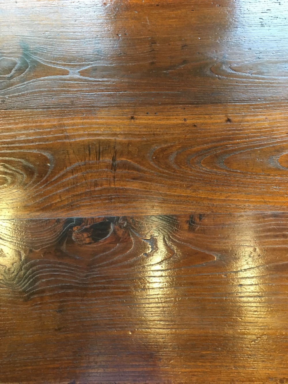 Chestnut farmhouse table 3 meters long  View III