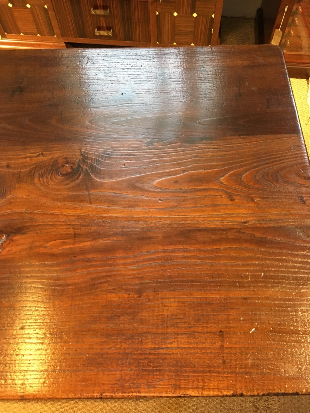 Chestnut farmhouse table 3 meters long  View VI