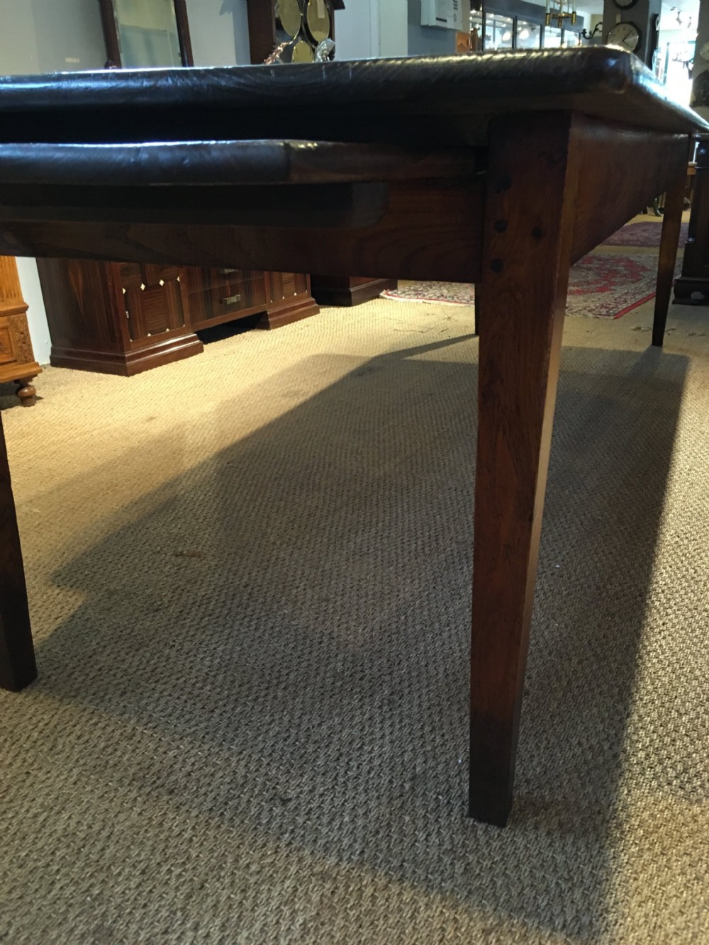 Chestnut farmhouse table 3 meters long  View XIII
