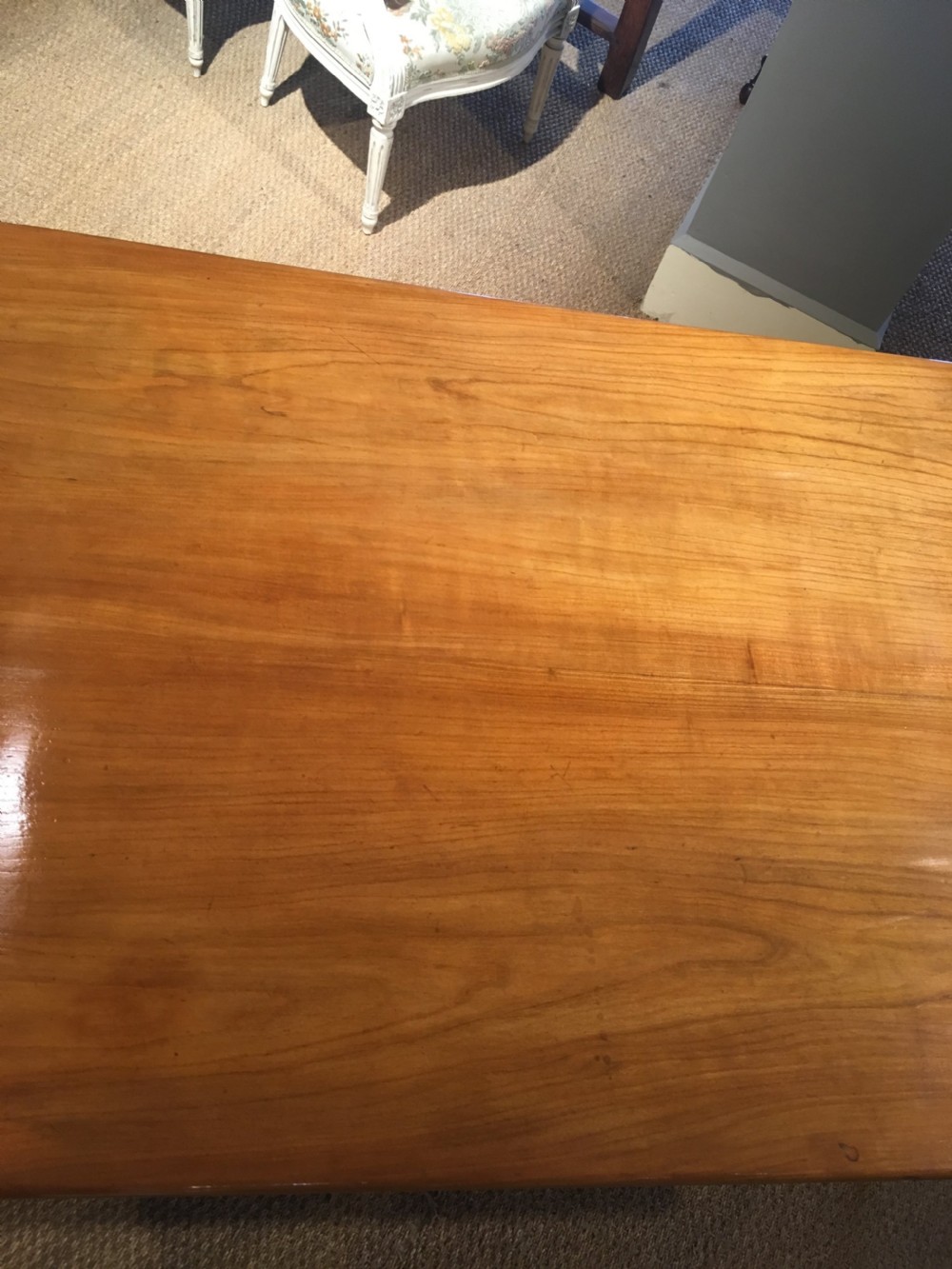 Farmhouse table cherry wood 2 meters  View III