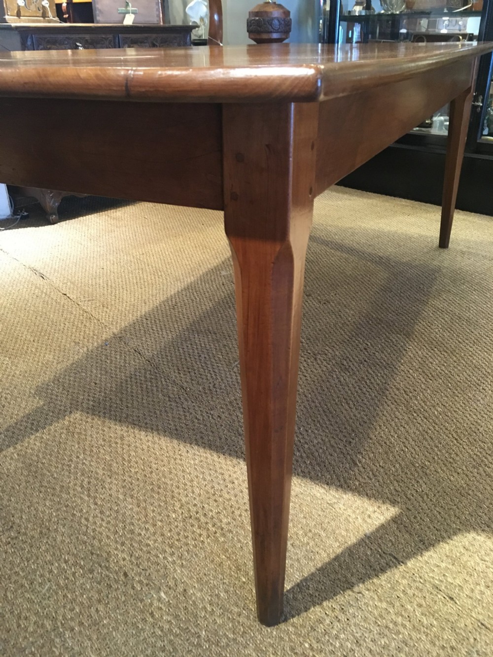 Farmhouse table cherry wood 2 meters  View VI