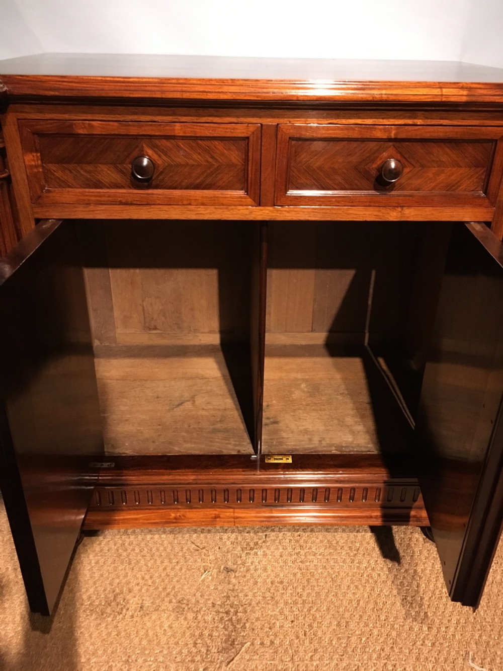Rosewood side cabinet  View II