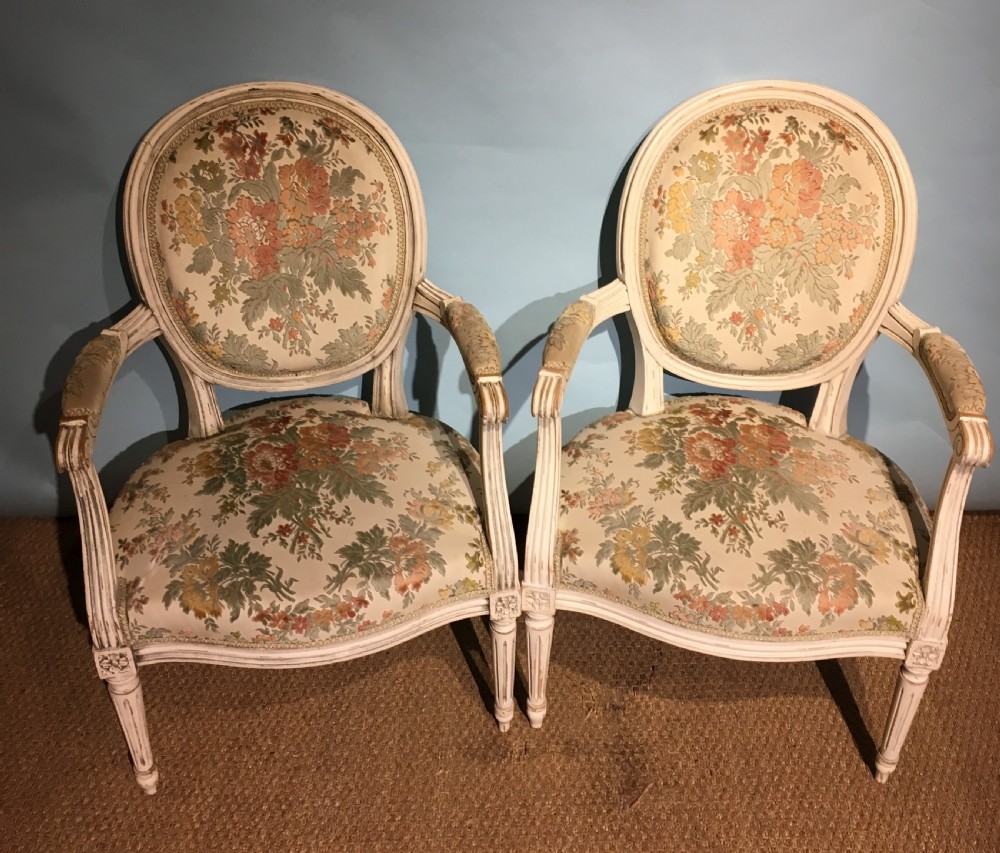 Pair of French chairs 