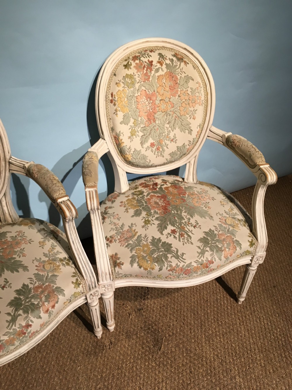 Pair of French chairs  View III