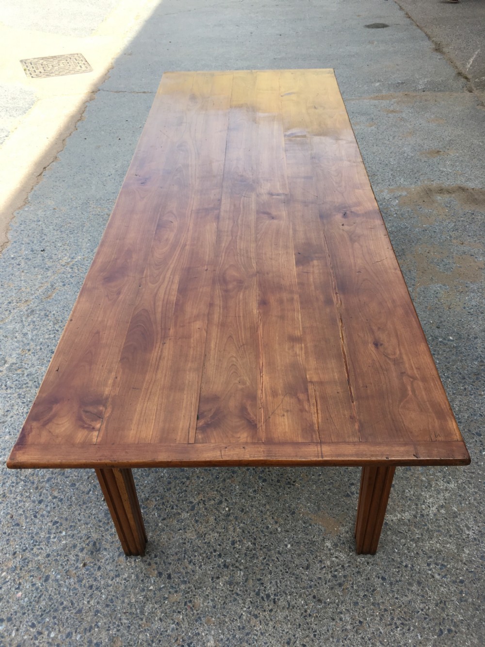 Farmhouse table cherrywood 2.54 meters 