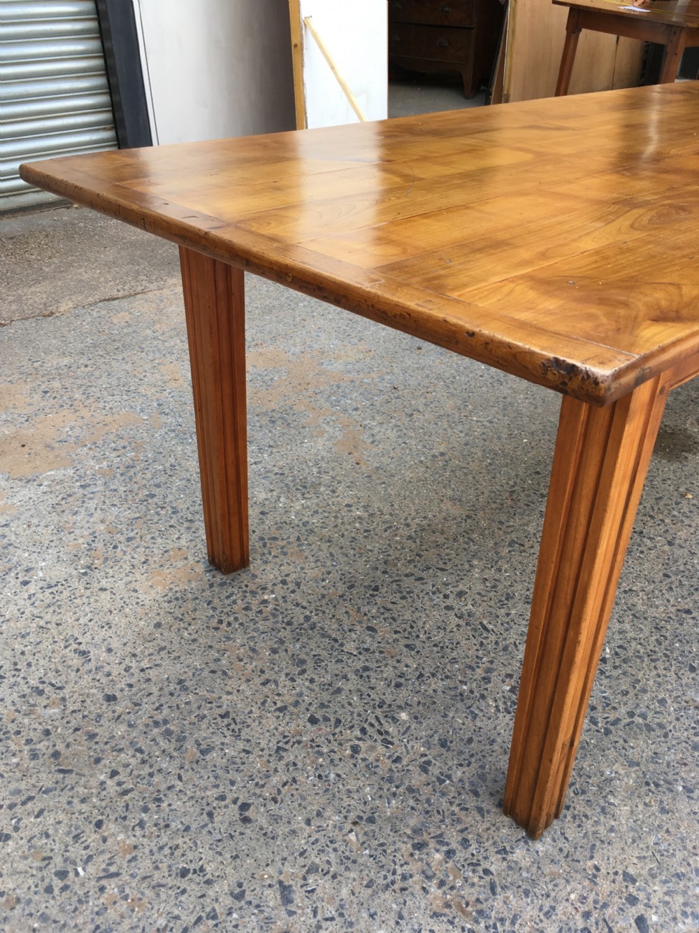 Farmhouse table cherrywood 2.54 meters  View VI