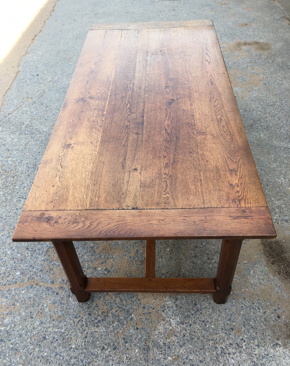 Oak farmhouse table 2meters long 