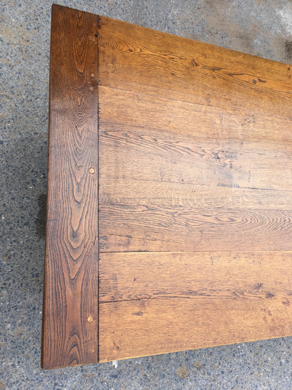Oak farmhouse table 2meters long  View III