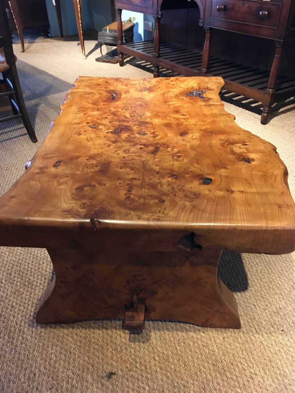 Art Deco Elm coffee table  View III