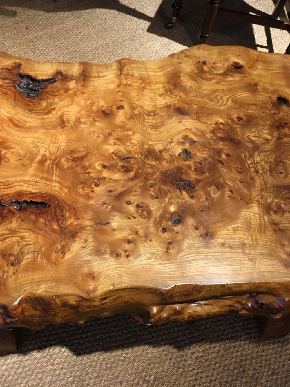 Art Deco Elm coffee table  View VII