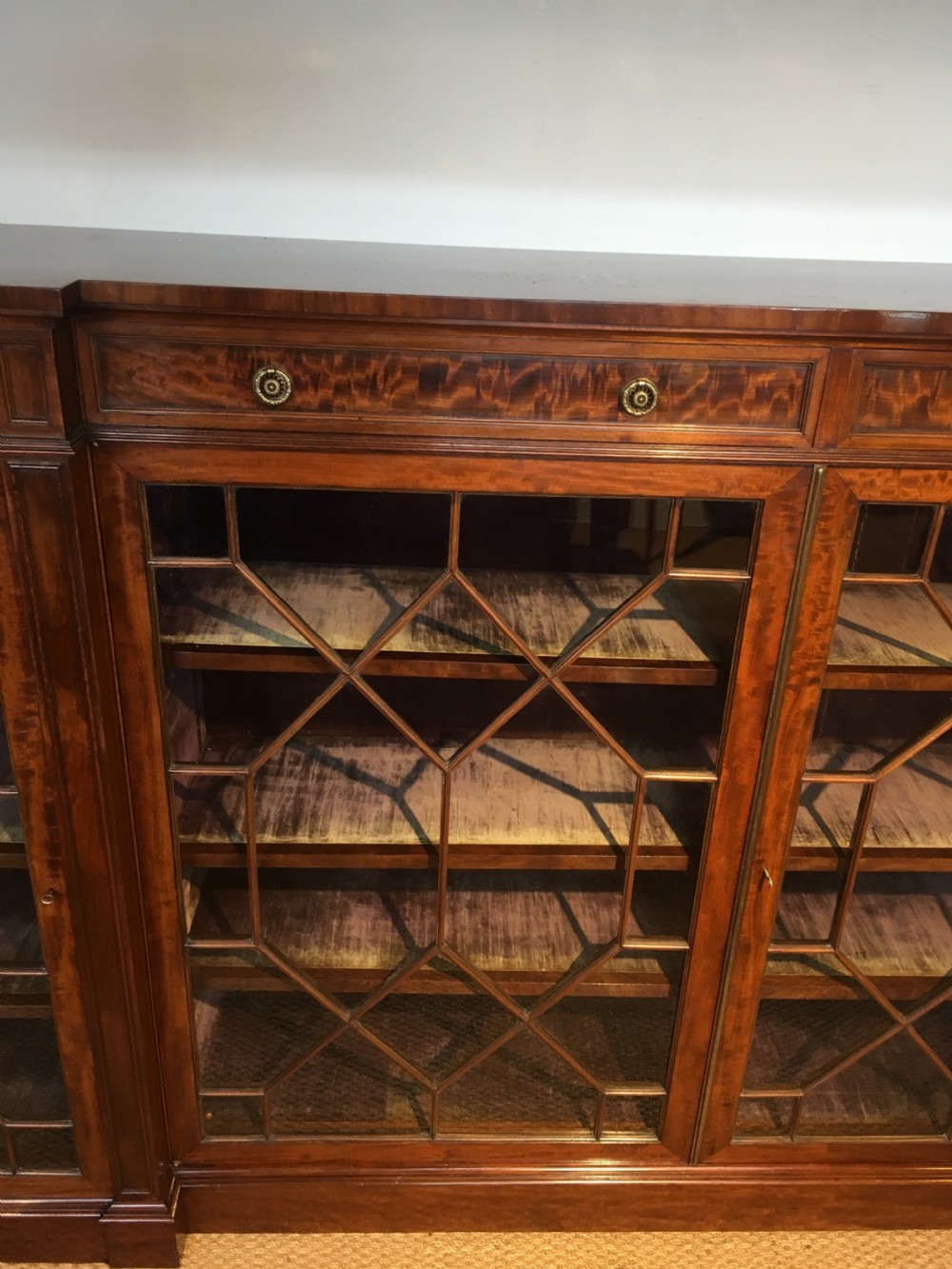 Large mahogany bookcase  View IV