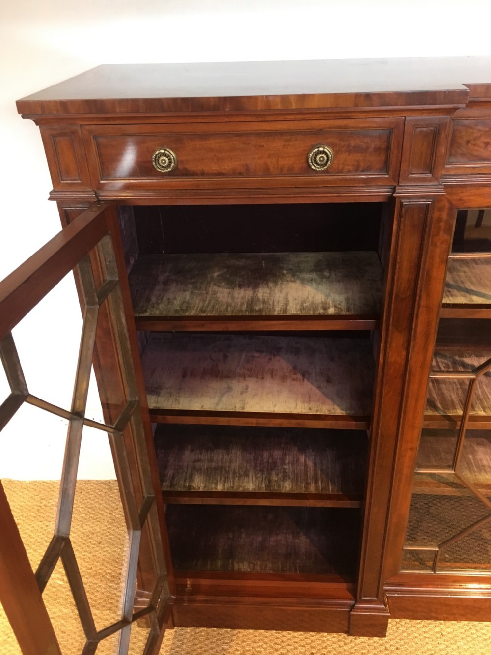 Large mahogany bookcase  View XI