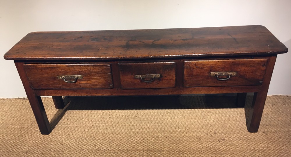 Oak dresser base / server 