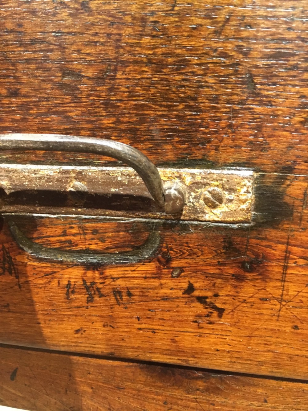 Oak dresser base / server  View II