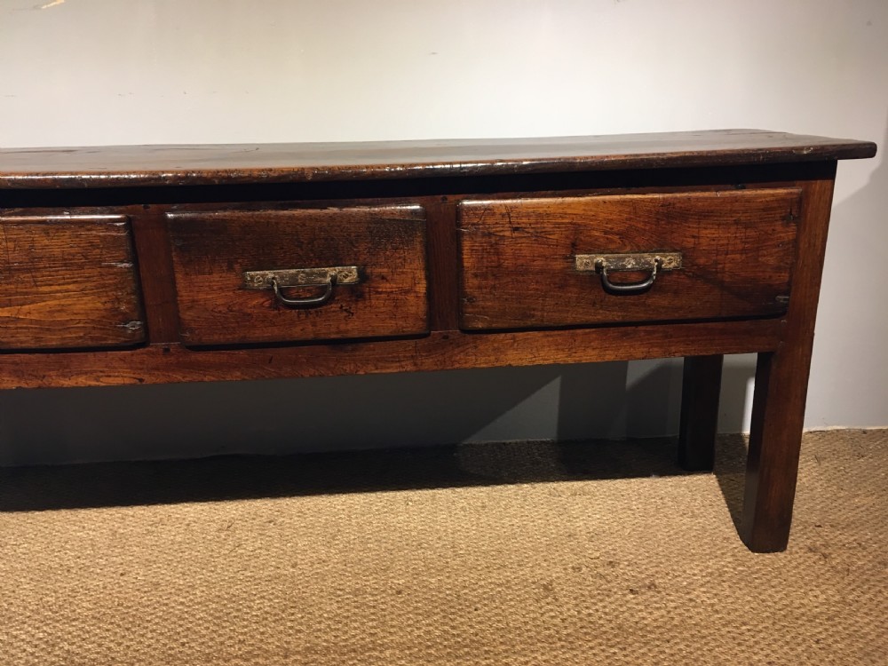 Oak dresser base / server  View III