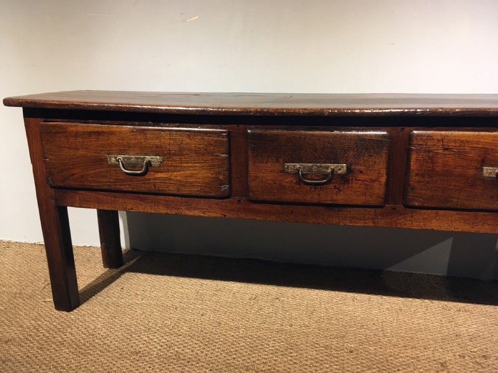 Oak dresser base / server  View IV