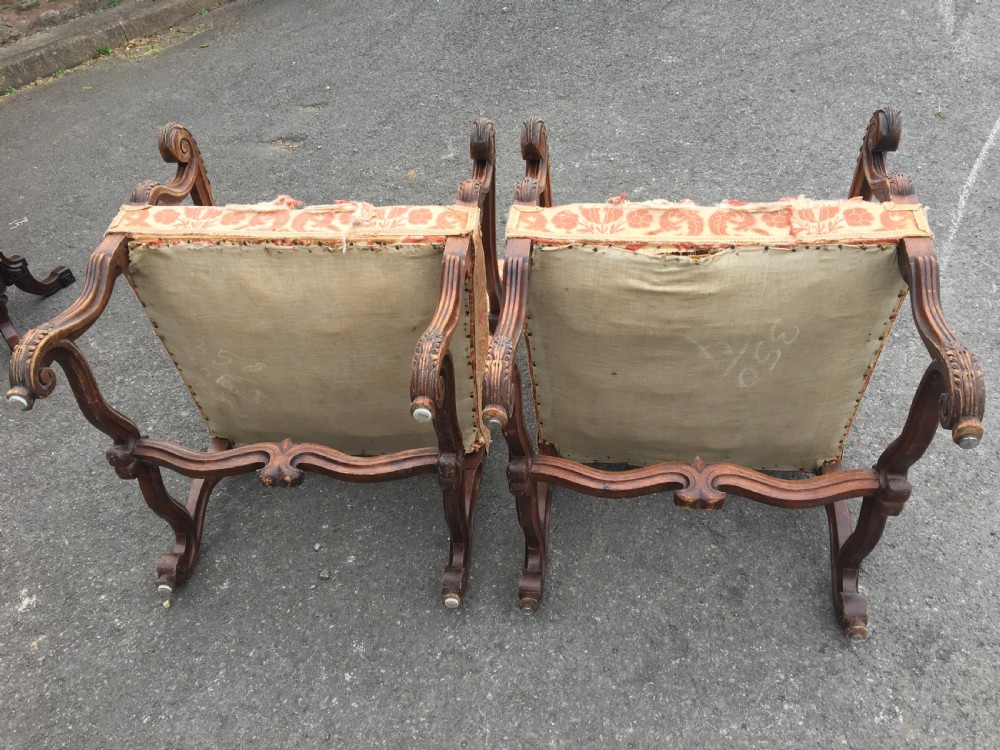 Armchairs. French C 1900 View IV