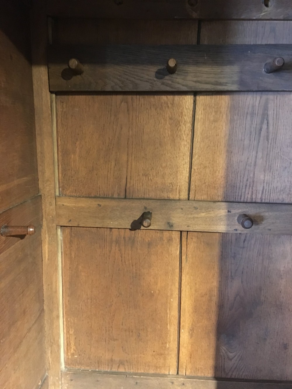 18th century Oak hall cupboard-wardrobe View IX