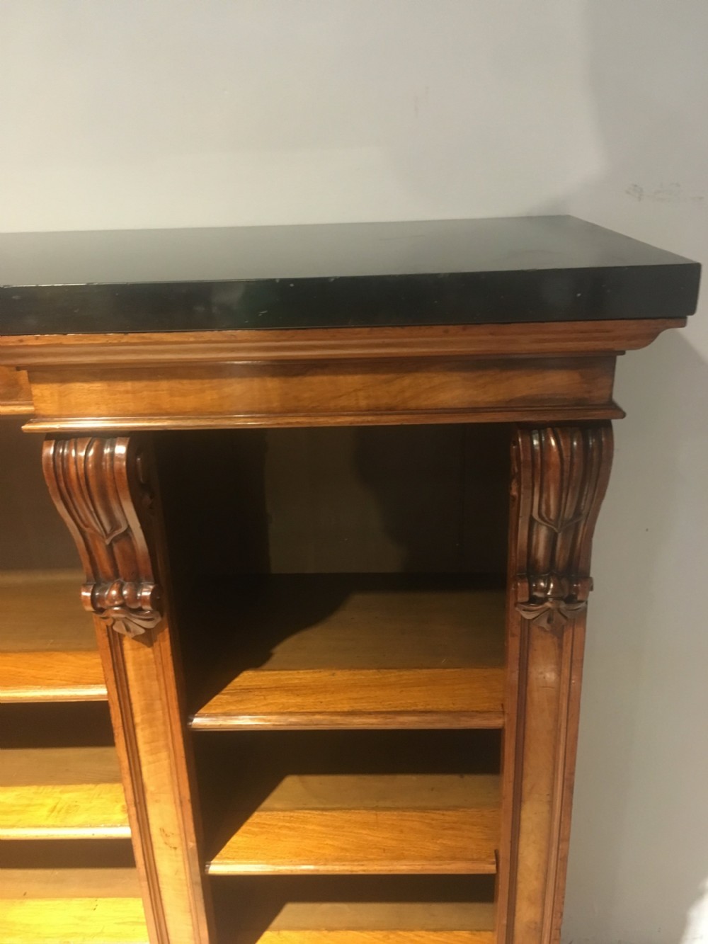 Walnut bookcase  View IV
