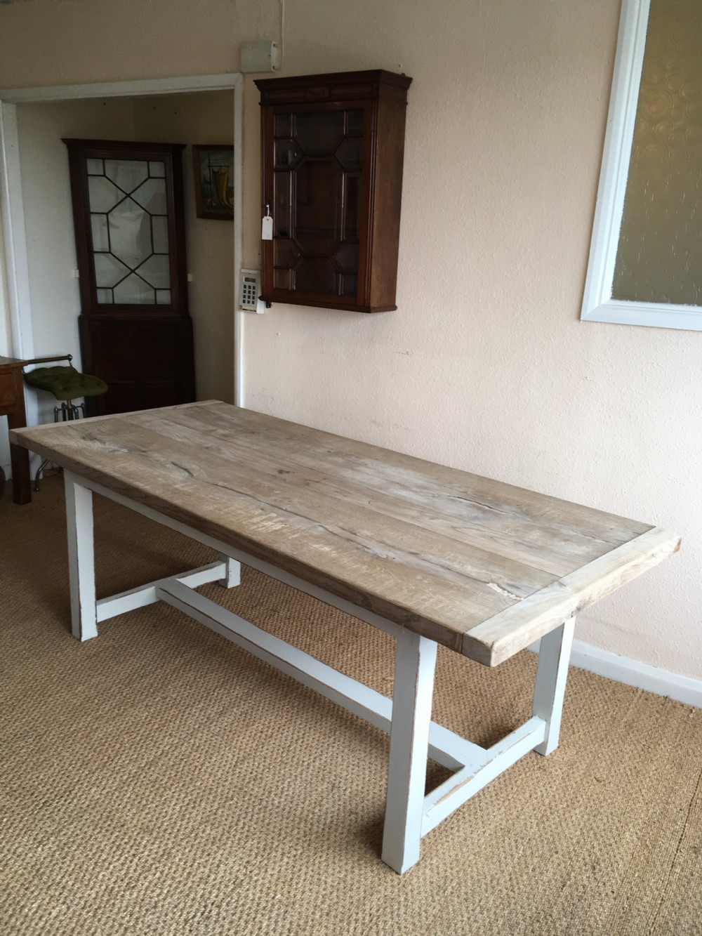 Oak farmhouse table  View VIII