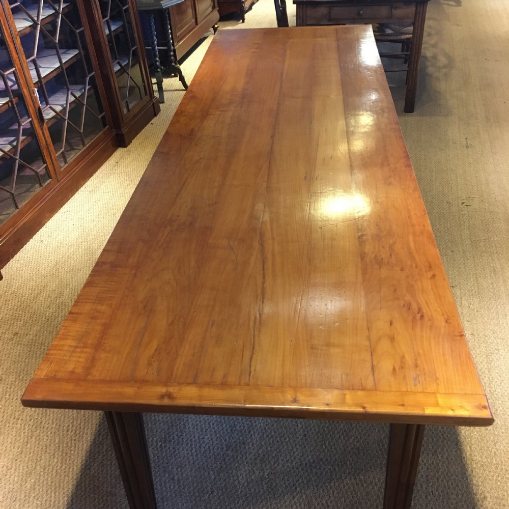Cherrywood farm table 2.74 meters  View II